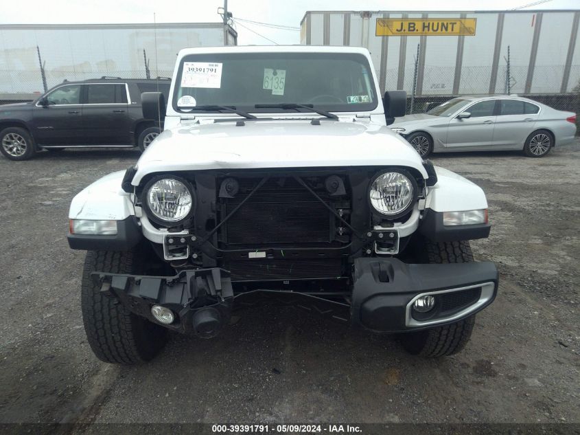 2021 Jeep Wrangler Unlimited Sahara 4X4 VIN: 1C4HJXEG5MW745683 Lot: 39391791