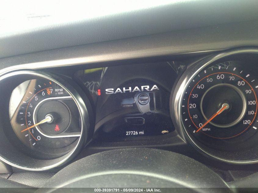 2021 Jeep Wrangler Unlimited Sahara 4X4 VIN: 1C4HJXEG5MW745683 Lot: 39391791