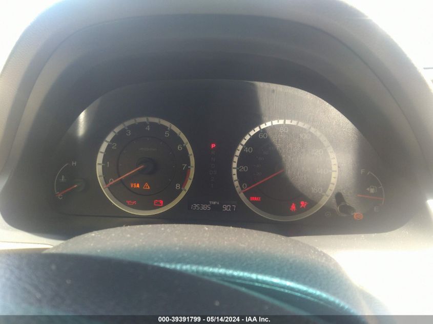 2010 Honda Accord 2.4 Ex-L VIN: 1HGCP2F8XAA147893 Lot: 39391799