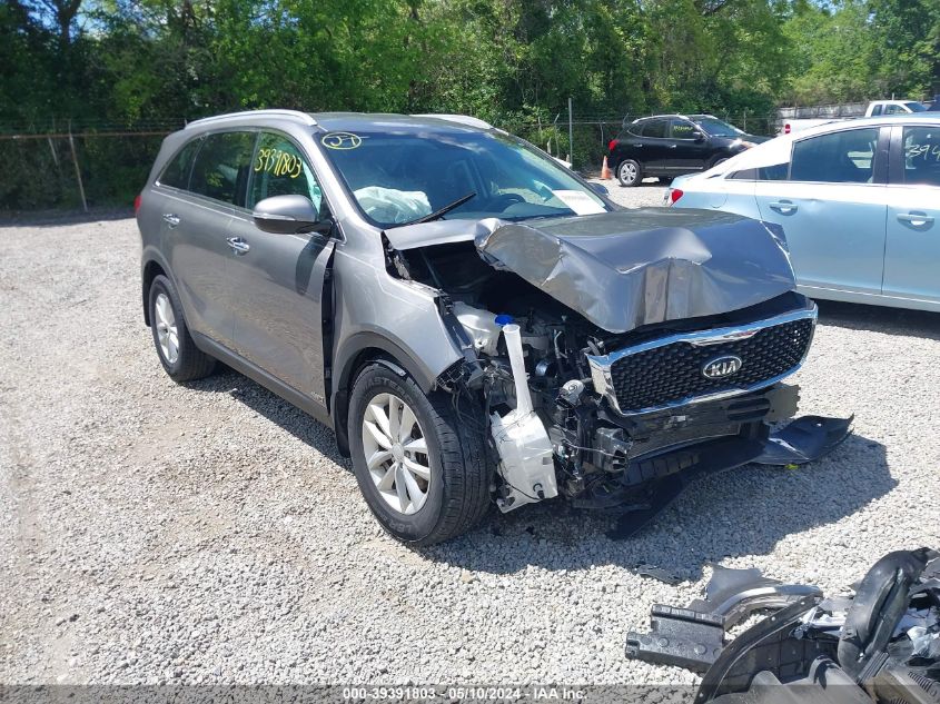 2018 KIA SORENTO 2.4L LX - 5XYPGDA36JG344048