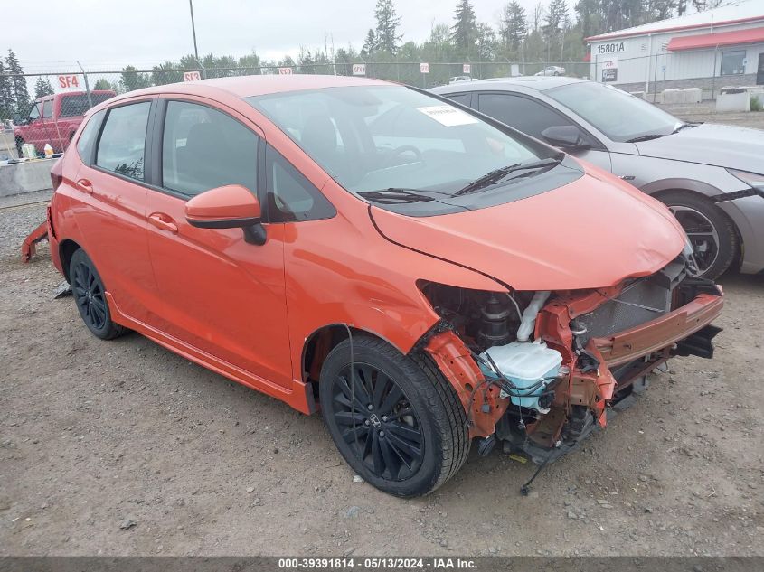 2019 Honda Fit Sport VIN: 3HGGK5H64KM717646 Lot: 39391814