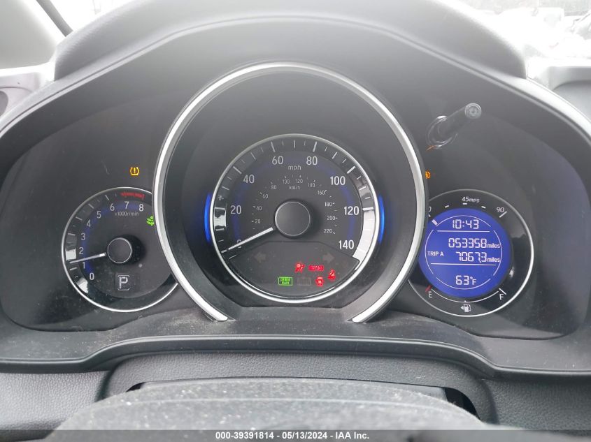 2019 Honda Fit Sport VIN: 3HGGK5H64KM717646 Lot: 39391814