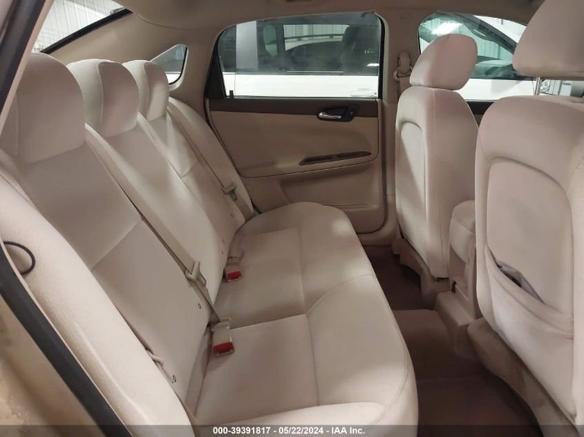 2008 Chevrolet Impala Lt VIN: 2G1WT58K781265558 Lot: 39391817