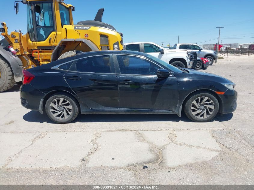 2018 Honda Civic Ex VIN: 19XFC2F74JE017975 Lot: 39391821