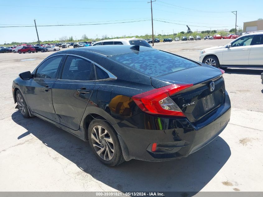 2018 Honda Civic Ex VIN: 19XFC2F74JE017975 Lot: 39391821