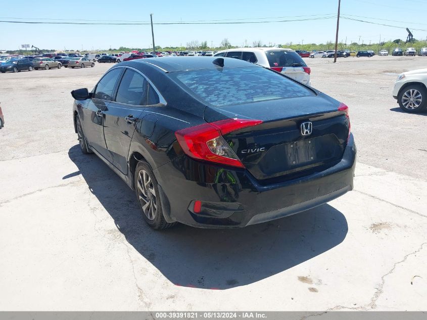 2018 Honda Civic Ex VIN: 19XFC2F74JE017975 Lot: 39391821