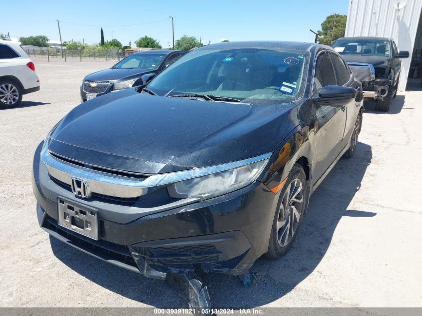 2018 Honda Civic Ex VIN: 19XFC2F74JE017975 Lot: 39391821