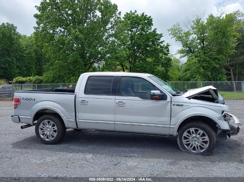 2012 Ford F-150 Platinum VIN: 1FTFW1ET3CFC87689 Lot: 39391822