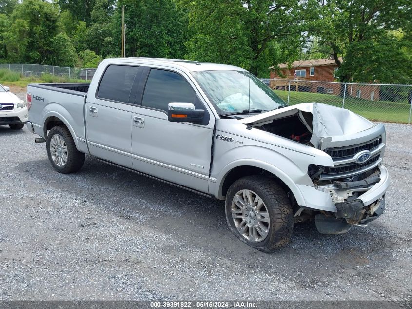 2012 Ford F-150 Platinum VIN: 1FTFW1ET3CFC87689 Lot: 39391822