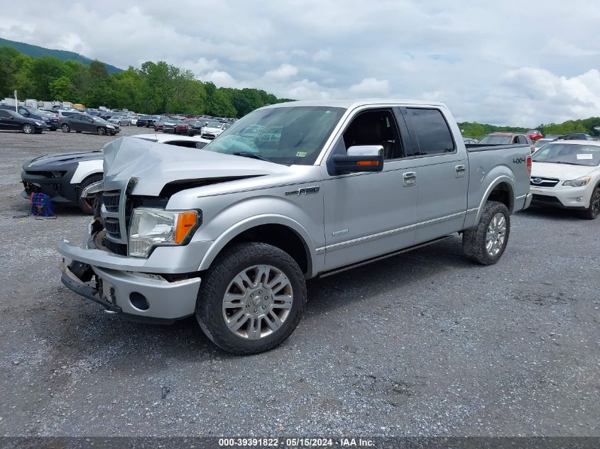 2012 Ford F-150 Platinum VIN: 1FTFW1ET3CFC87689 Lot: 39391822