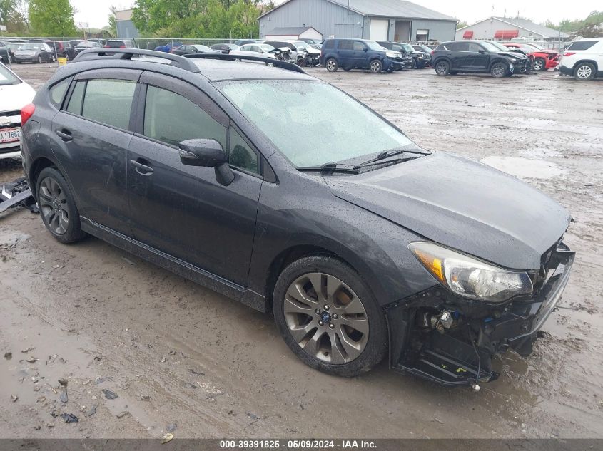 2015 Subaru Impreza 2.0I Sport Premium VIN: JF1GPAU69F8305155 Lot: 39391825