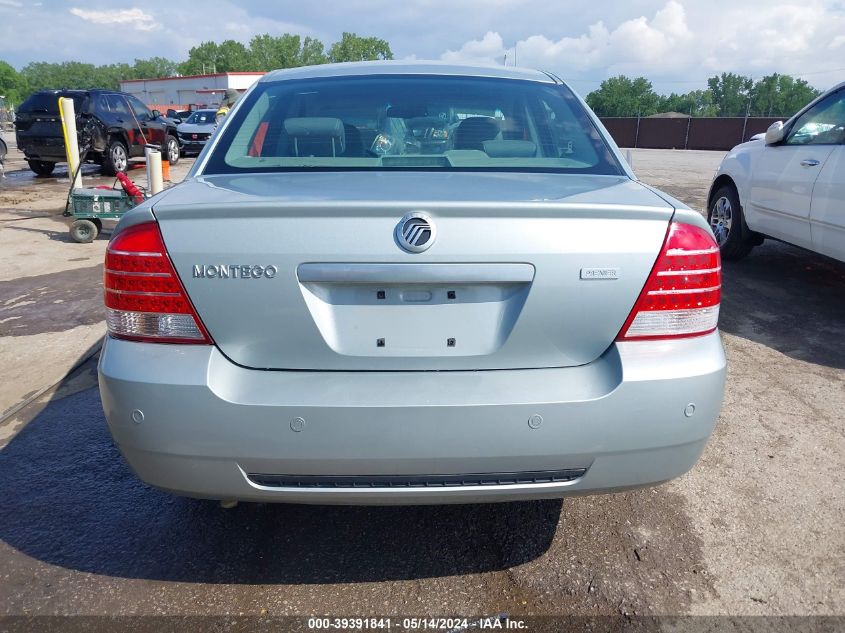 2006 Mercury Montego Premier VIN: 1MEFM42176G606373 Lot: 39391841