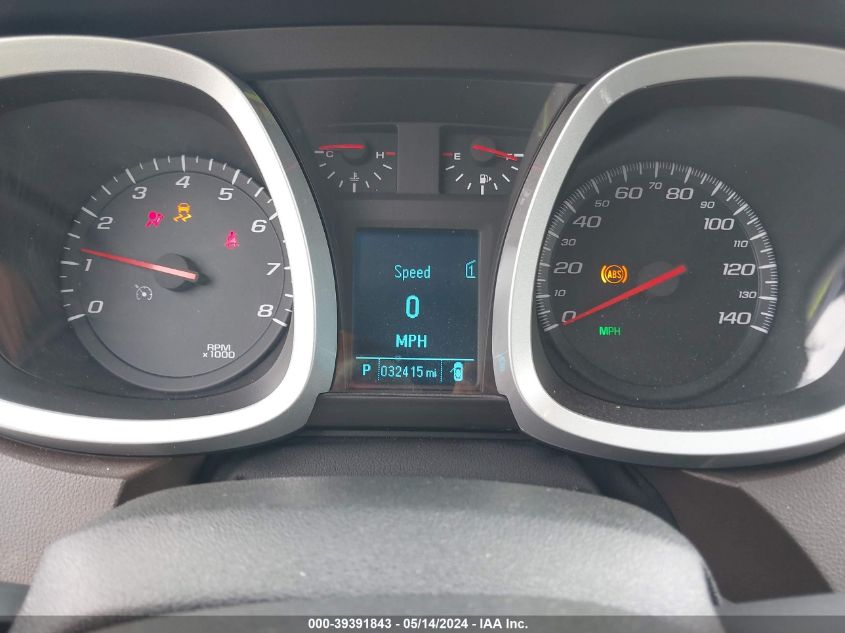 2012 Chevrolet Equinox 2Lt VIN: 2GNFLPE57C6153041 Lot: 39391843