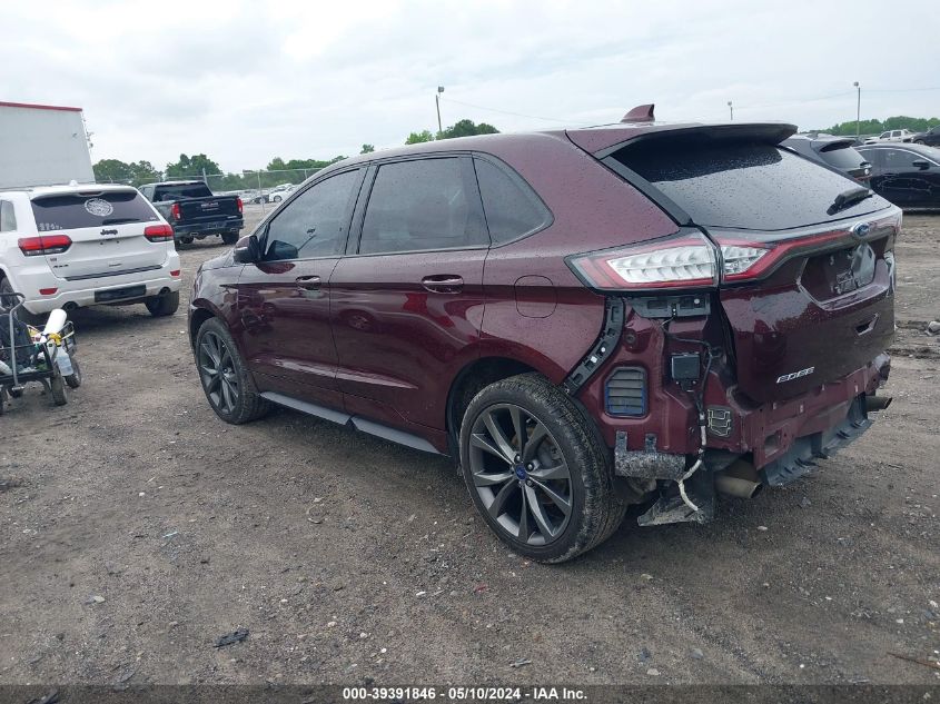 2018 Ford Edge Sport VIN: 2FMPK4APXJBB21531 Lot: 39391846