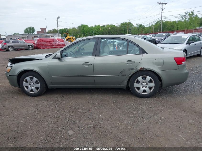 2008 Hyundai Sonata Gls VIN: 5NPET46C48H401264 Lot: 39391851