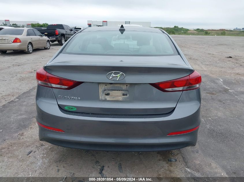 2018 Hyundai Elantra Value Edition VIN: 5NPD84LF0JH366921 Lot: 39391854