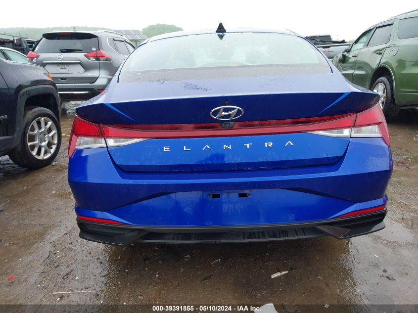 2022 Hyundai Elantra Sel VIN: 5NPLM4AG2NH062868 Lot: 39391855