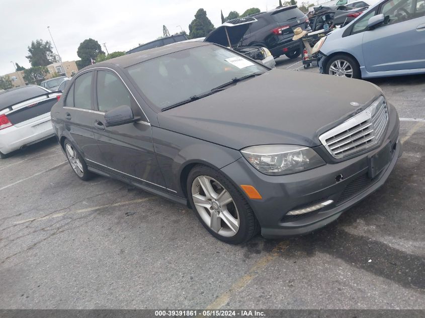 2011 Mercedes-Benz C 300 Luxury/Sport VIN: WDDGF5EB1BA521655 Lot: 39391861