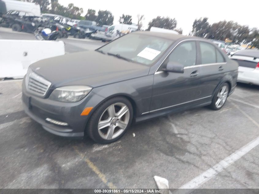 2011 Mercedes-Benz C 300 Luxury/Sport VIN: WDDGF5EB1BA521655 Lot: 39391861