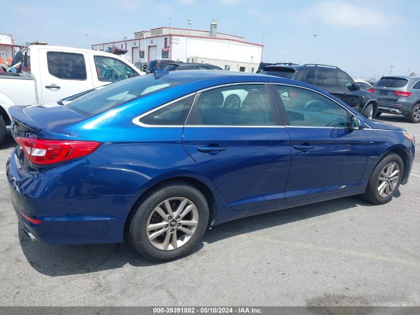 2016 Hyundai Sonata Se VIN: 5NPE24AF0GH362675 Lot: 39391882