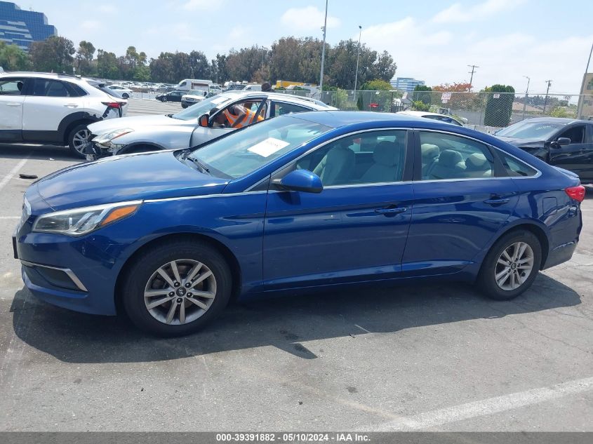 2016 Hyundai Sonata Se VIN: 5NPE24AF0GH362675 Lot: 39391882