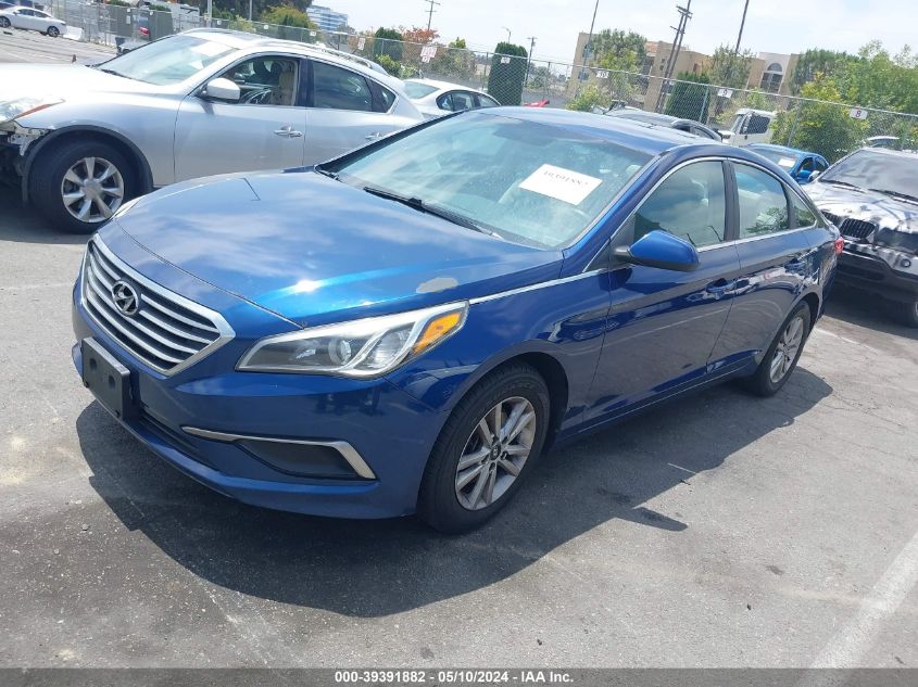 2016 Hyundai Sonata Se VIN: 5NPE24AF0GH362675 Lot: 39391882