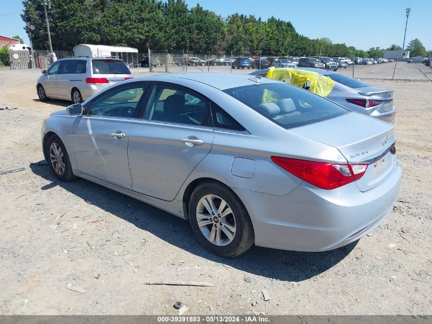 2013 Hyundai Sonata Gls VIN: 5NPEB4AC3DH753305 Lot: 39391883