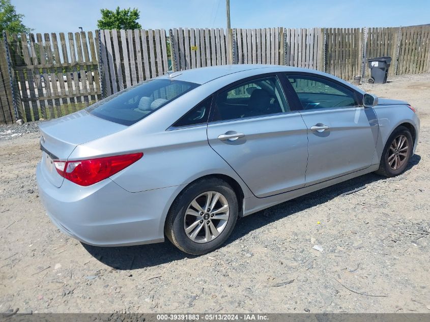 2013 Hyundai Sonata Gls VIN: 5NPEB4AC3DH753305 Lot: 39391883