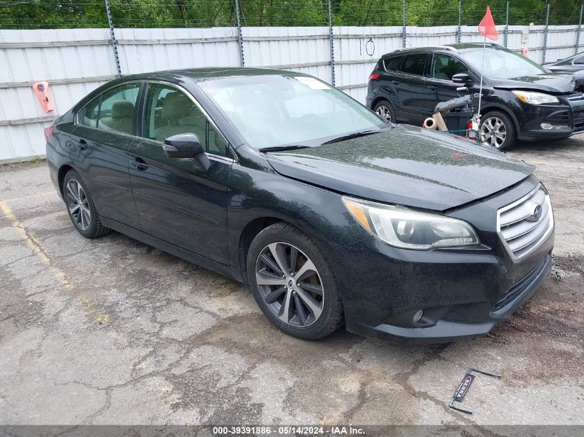 2016 Subaru Legacy 2.5I Limited VIN: 4S3BNBN64G3002734 Lot: 39391886