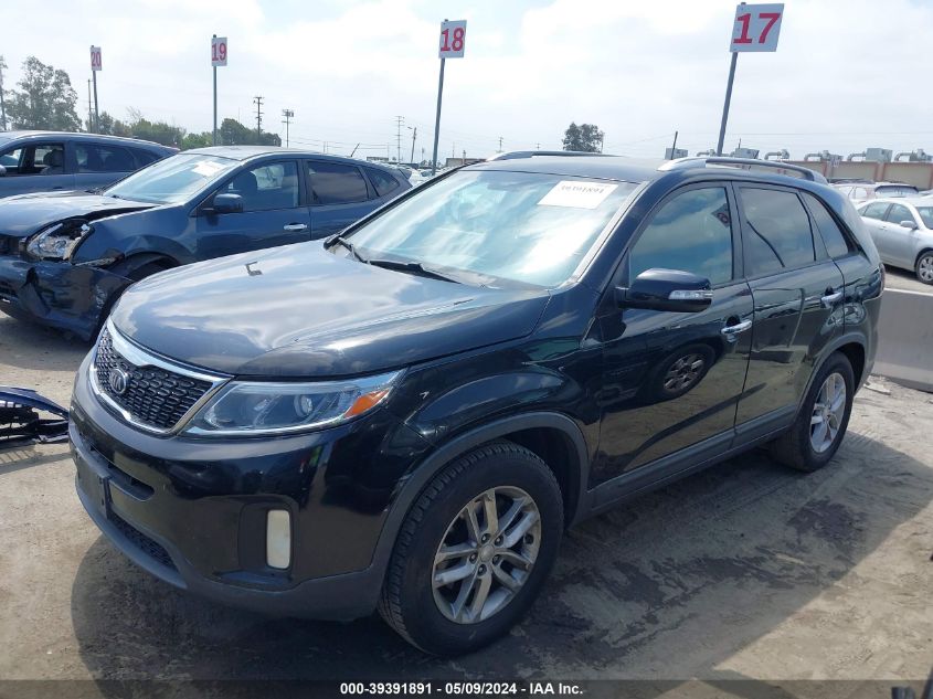 2014 KIA SORENTO LX - 5XYKT4A64EG434286