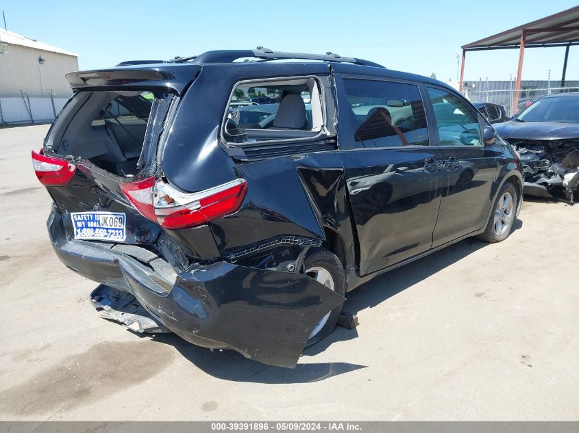 2016 Toyota Sienna Le 8 Passenger VIN: 5TDKK3DC9GS746401 Lot: 39391896