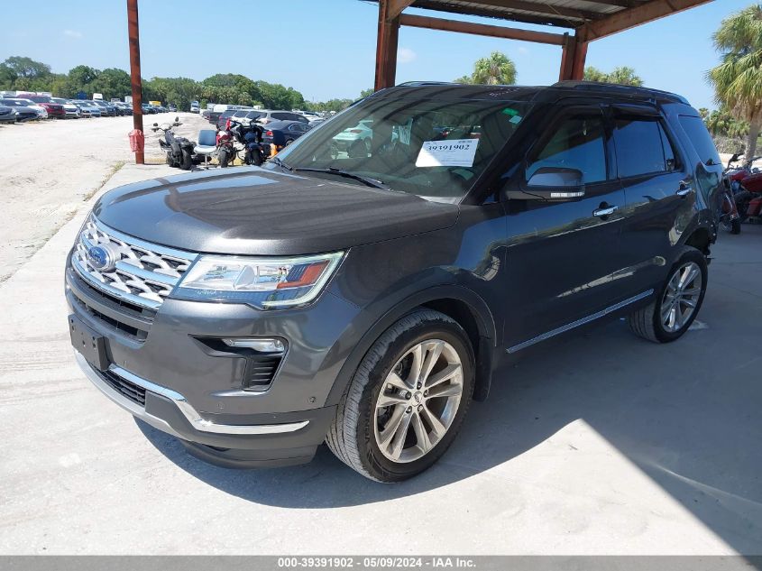 2018 Ford Explorer Limited VIN: 1FM5K8F80JGC96508 Lot: 39391902