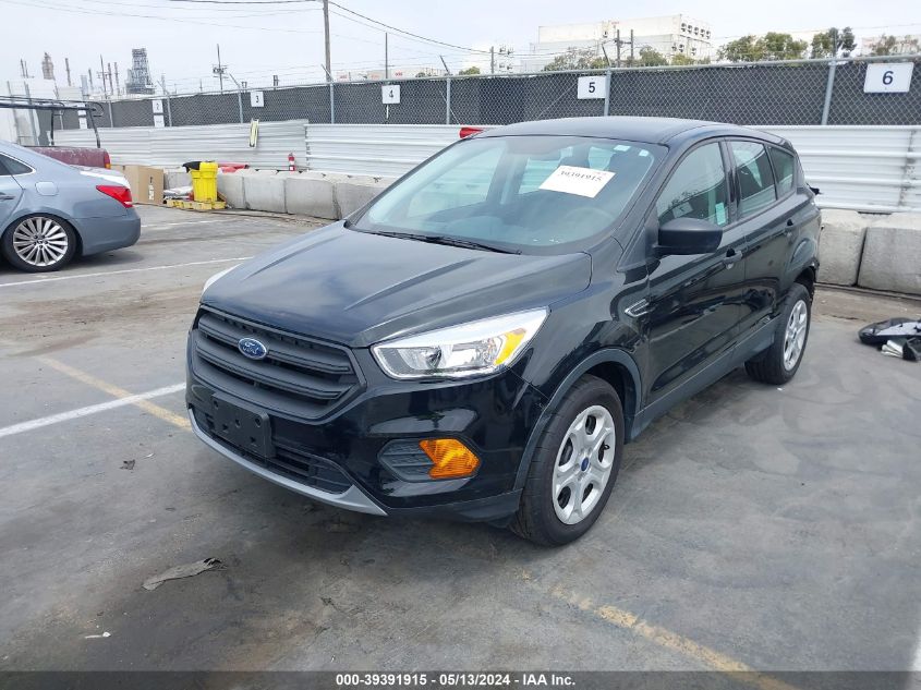 2017 Ford Escape S VIN: 1FMCU0F79HUE96714 Lot: 39391915