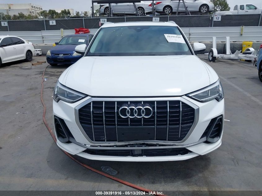 2021 Audi Q3 Premium Plus 45 Tfsi S Line Quattro Tiptronic VIN: WA1EECF39M1118424 Lot: 39391916