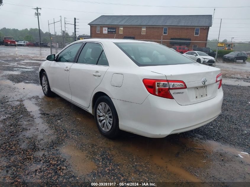 2012 Toyota Camry Le VIN: 4T4BF1FK4CR197985 Lot: 39391917