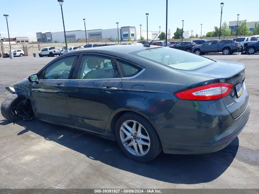 2016 Ford Fusion Se VIN: 3FA6P0H72GR176149 Lot: 39391927