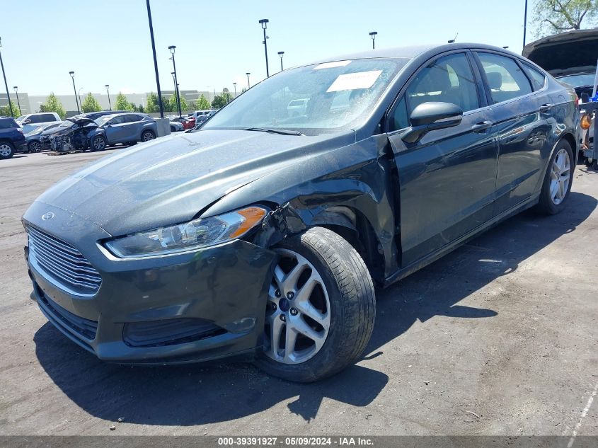 2016 Ford Fusion Se VIN: 3FA6P0H72GR176149 Lot: 39391927