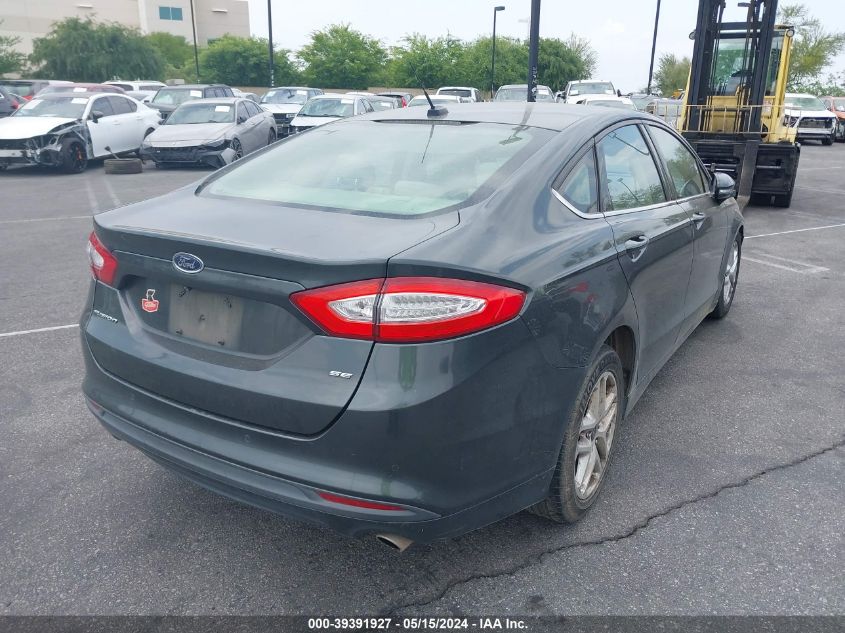 2016 Ford Fusion Se VIN: 3FA6P0H72GR176149 Lot: 39391927