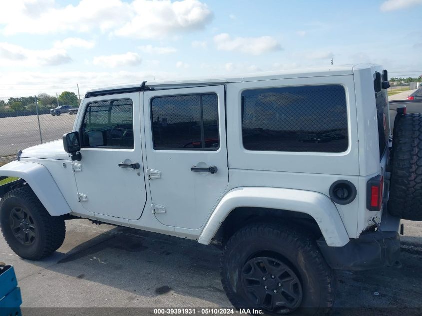 2011 Jeep Wrangler Unlimited Sahara VIN: 1J4HA5H16BL557226 Lot: 39391931