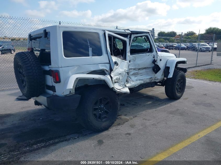 2011 Jeep Wrangler Unlimited Sahara VIN: 1J4HA5H16BL557226 Lot: 39391931