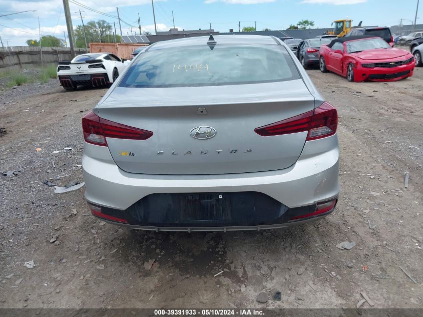 2020 Hyundai Elantra Sel VIN: 5NPD84LFXLH561444 Lot: 39391933