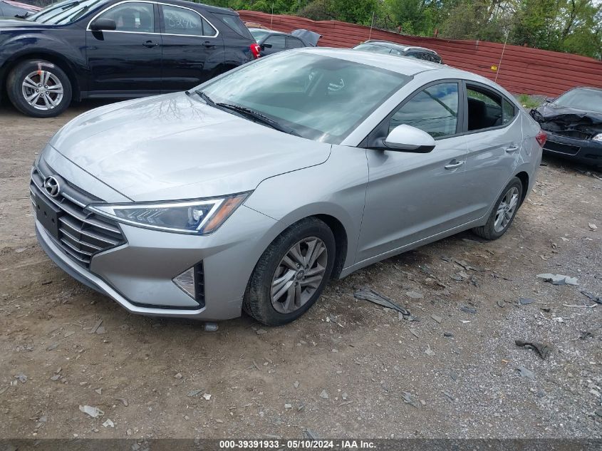 2020 Hyundai Elantra Sel VIN: 5NPD84LFXLH561444 Lot: 39391933