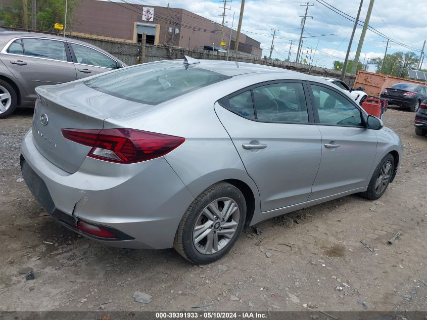 2020 Hyundai Elantra Sel VIN: 5NPD84LFXLH561444 Lot: 39391933