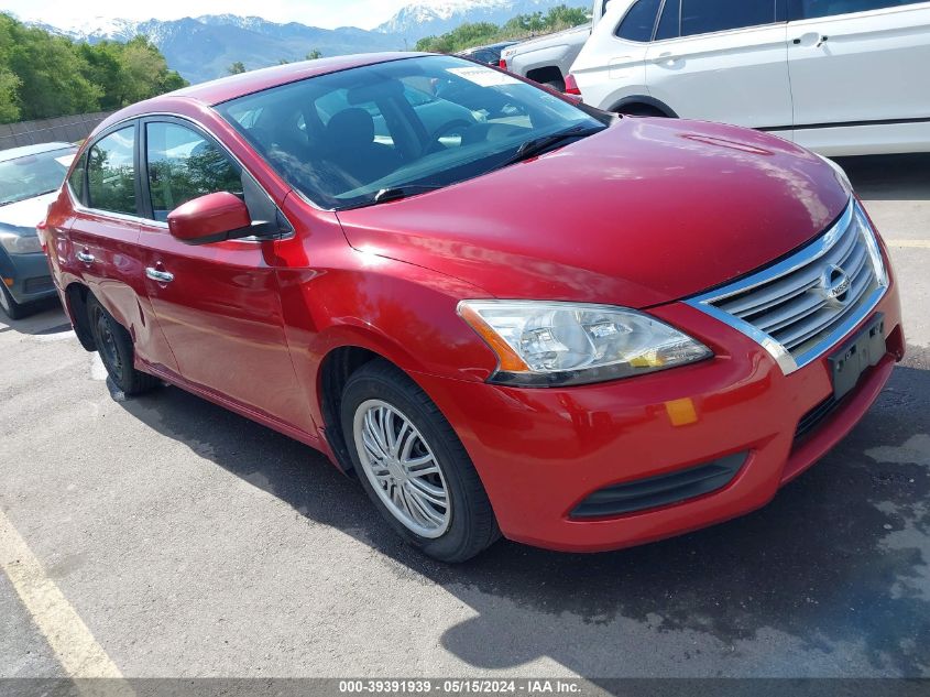 2014 NISSAN SENTRA FE+ S/FE+ SV/S/SL/SR/SV - 3N1AB7AP9EL637615