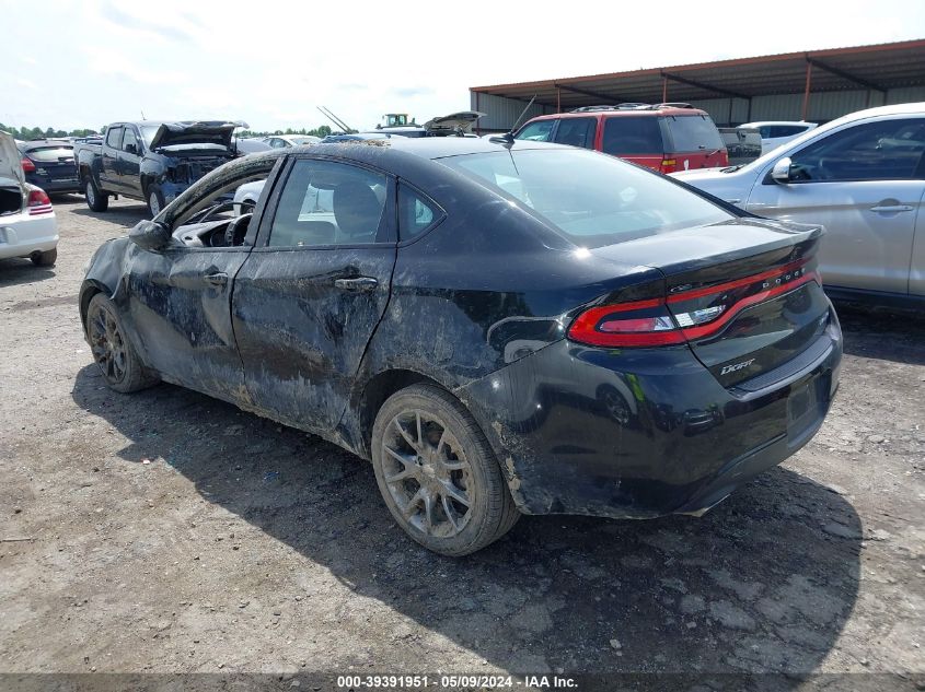 2013 Dodge Dart Sxt VIN: 1C3CDFBA4DD345738 Lot: 39391951