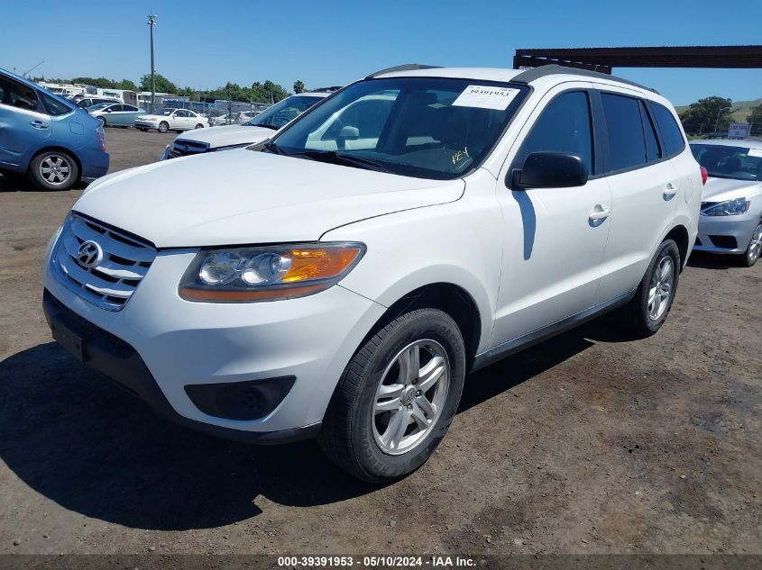 2010 Hyundai Santa Fe Gls VIN: 5NMSGDAB4AH344394 Lot: 39391953