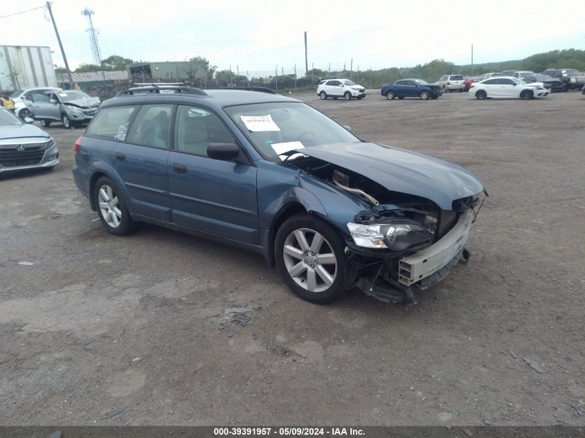 2006 Subaru Outback 2.5I VIN: 4S4BP61C867323417 Lot: 39391957