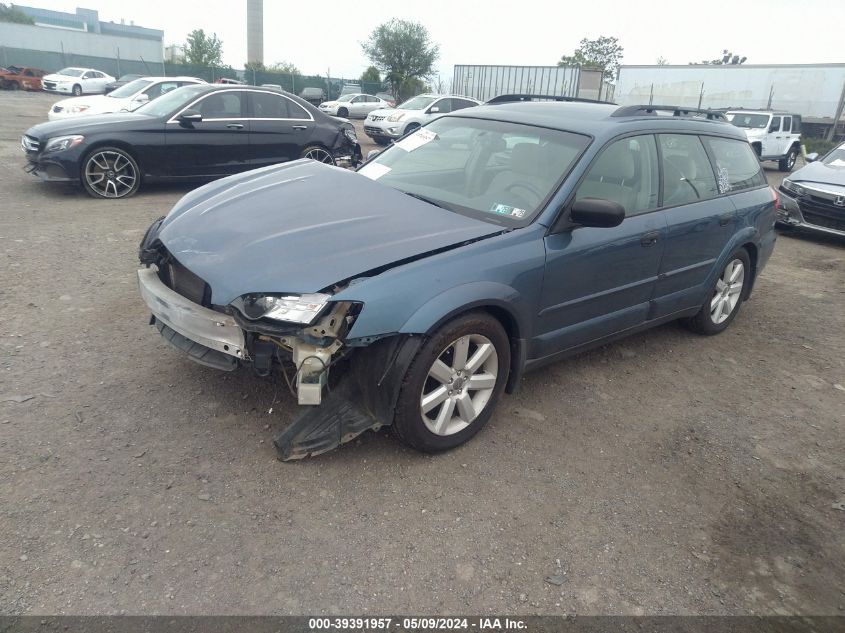 2006 Subaru Outback 2.5I VIN: 4S4BP61C867323417 Lot: 39391957