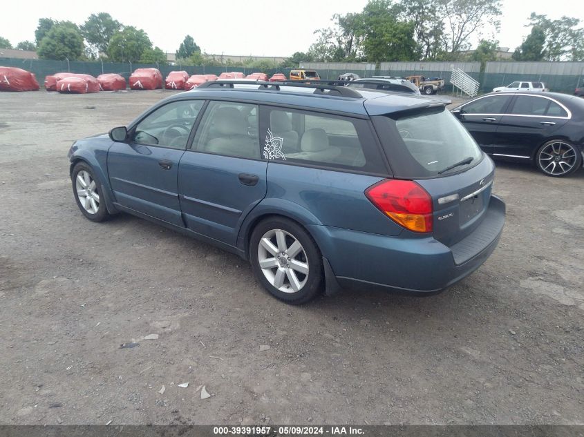 2006 Subaru Outback 2.5I VIN: 4S4BP61C867323417 Lot: 39391957