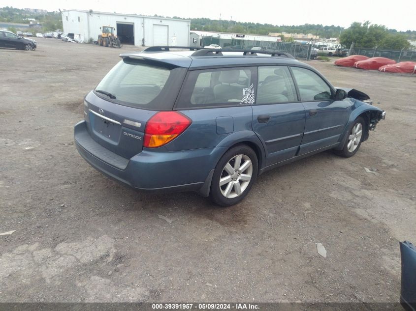 2006 Subaru Outback 2.5I VIN: 4S4BP61C867323417 Lot: 39391957